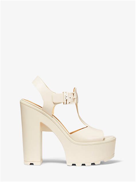 Sinead Leather Platform Sandal 